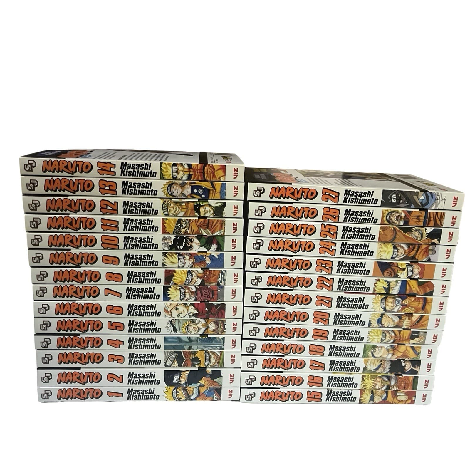 Naruto Manga Volumes 1-27 English Softcover Set by VIZ Media